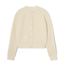Cropped Cashmere Cardigan